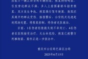 六夫独宠重庆一司机因持续鸣笛引发争执 强行驶离致1人死亡4人受伤